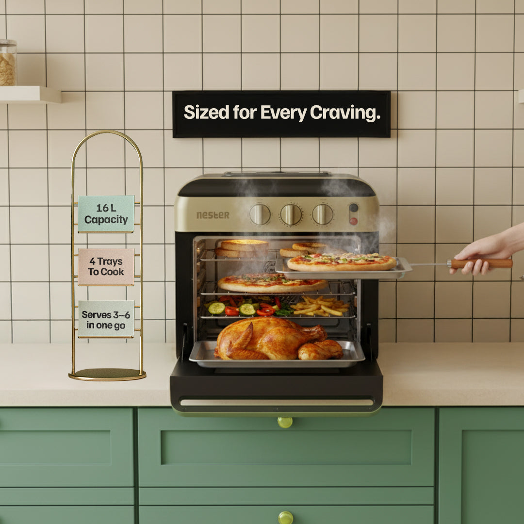 Full stack Air Fryer Dalgona Brown