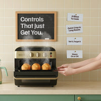 Full stack Air Fryer Dalgona Brown