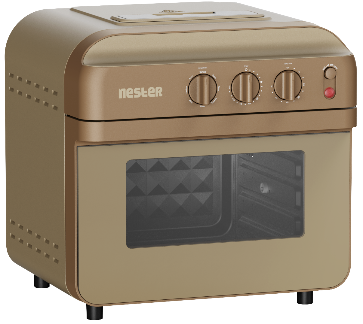 Full stack Air Fryer Dalgona Brown